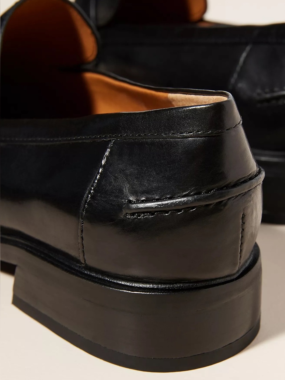 SARTO By Franco Sarto Black Leather Penny Loafers - Picture 16 of 16